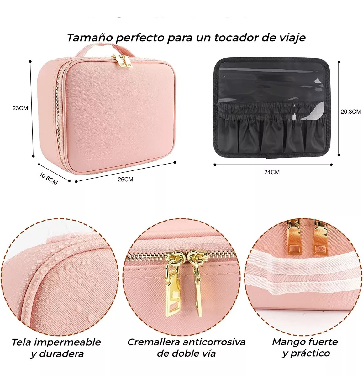 Miniatura 2 de MALETA DE MAQUILLAJE CON ESPEJO